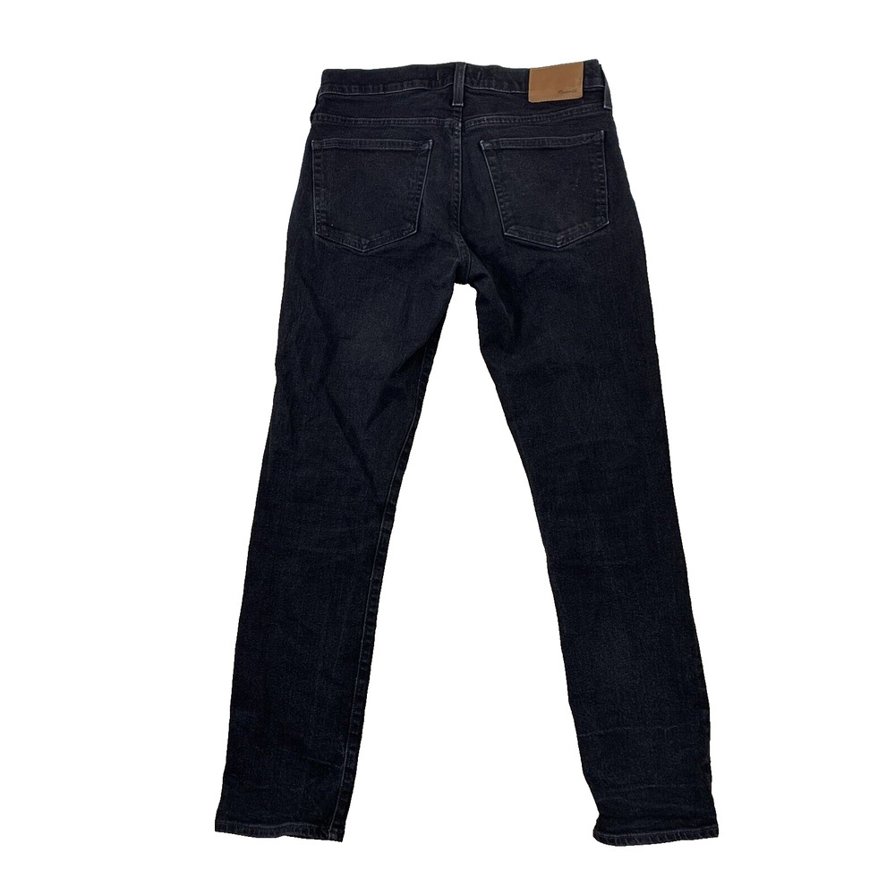 Madewell Men's Sz 30 Slim Authentic Flex Jeans in Classic Black Wash Denim M18